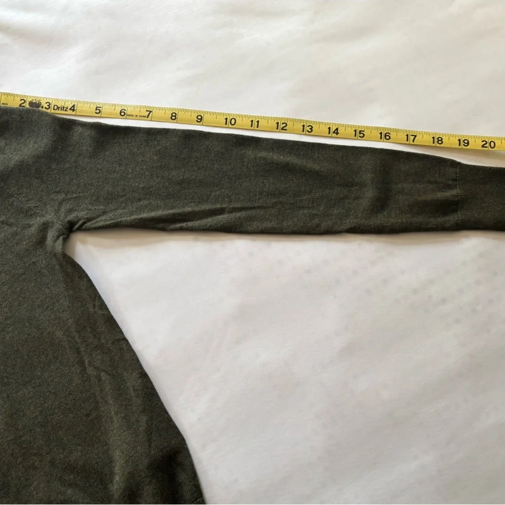 J. Crew Women's Dark Green Cardigan - Picture 5 of 9